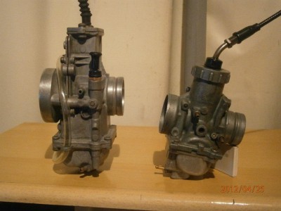 Carburador 34mm x Carburador 26mm